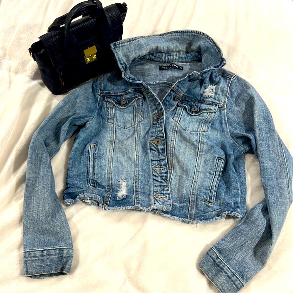 Vintage Vanilla Star Denim jean Jacket